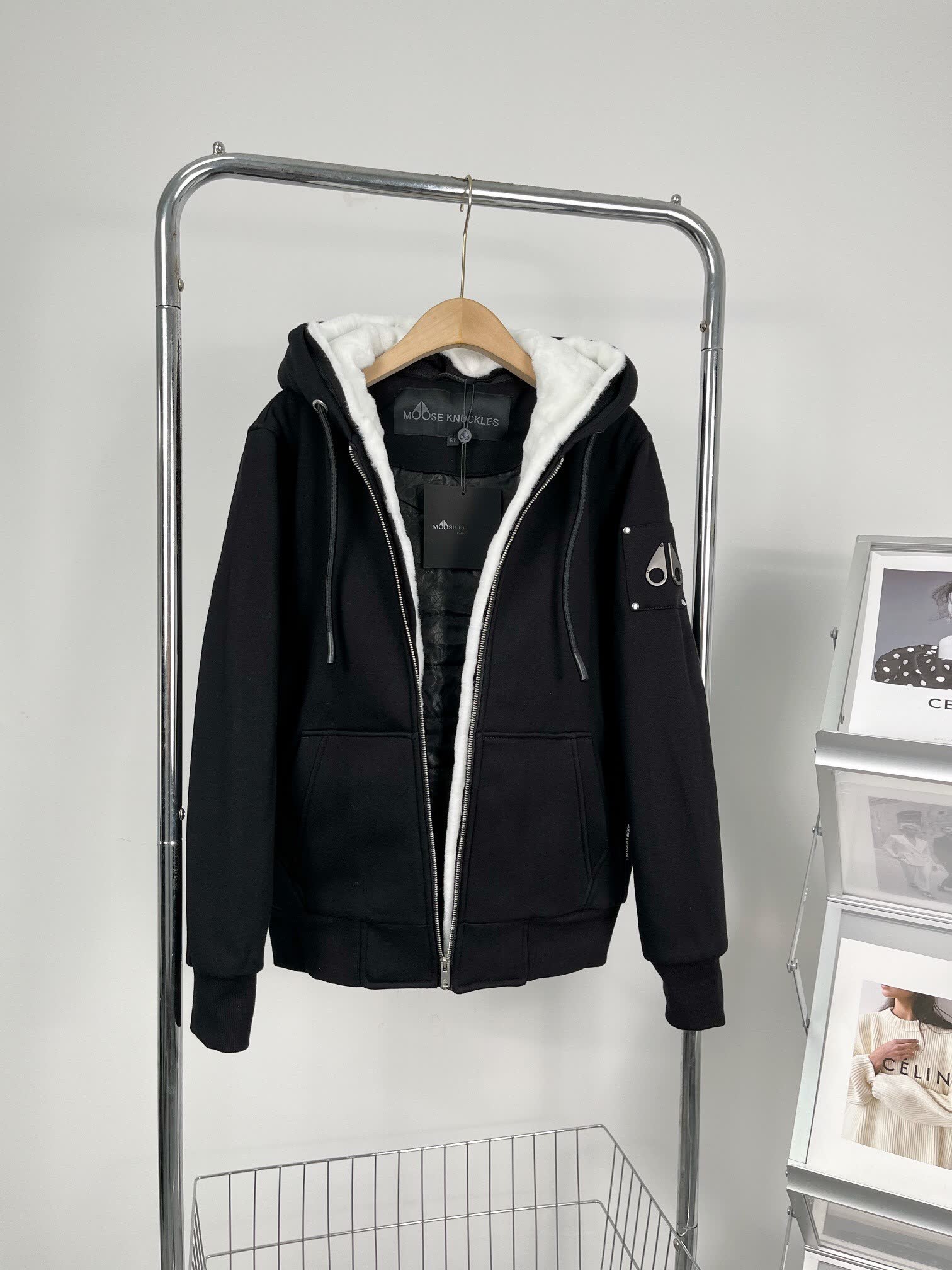 Moose Knuckles Hooded Zip Jacket Moose Knuckles Hooded Zip Jacket